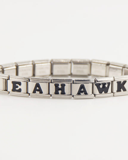 Seattle Seahawks Italian Charm Bracelet – Personalized Fan Gift for  for Birthdays, Holidays & Game Day