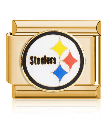 Football Team Logo Italian Charm Bracelet – Custom Gifts for Fans