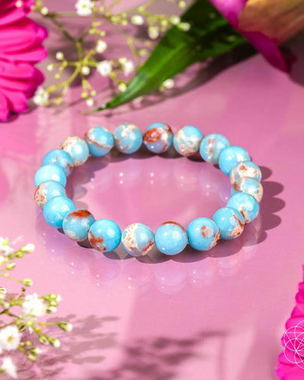 Empath’s Shield - Aqua Terra Jasper Bracelet