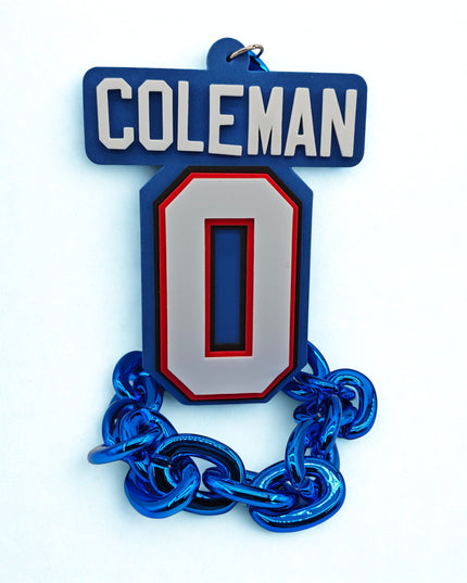 Player 3D Logo EVA Foam Necklace 30 inches – The Perfect Game Day Gift for Fans