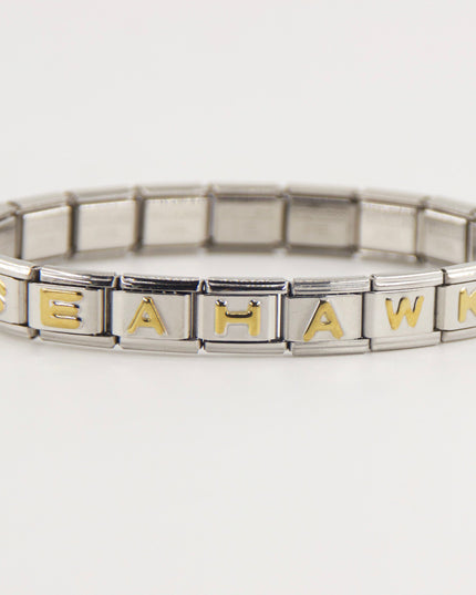 Seattle Seahawks Italian Charm Bracelet – Personalized Fan Gift for  for Birthdays, Holidays & Game Day
