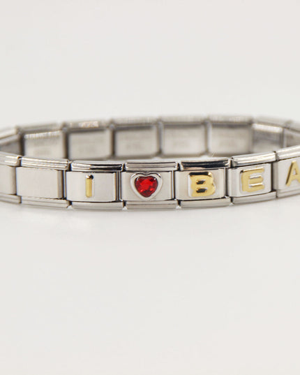 Chicago Bears Italian Charm Bracelet – Perfect Valentine’s Day, Holiday & Any Occasion Gift for Fans