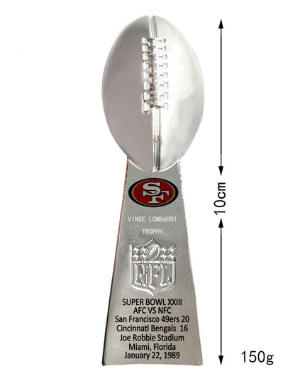 San Francisco 49ers Dynasty Era Ring & Trophy Set – Championship Replica Collector Display