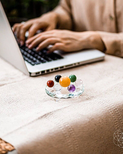 Feng Shui Crystal Ball Set