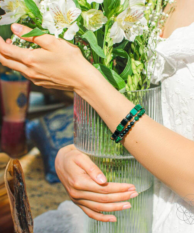 Fortress of Heart & Mind: Bracelet Set for Mental Healing