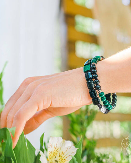 Fortress of Heart & Mind: Bracelet Set for Mental Healing