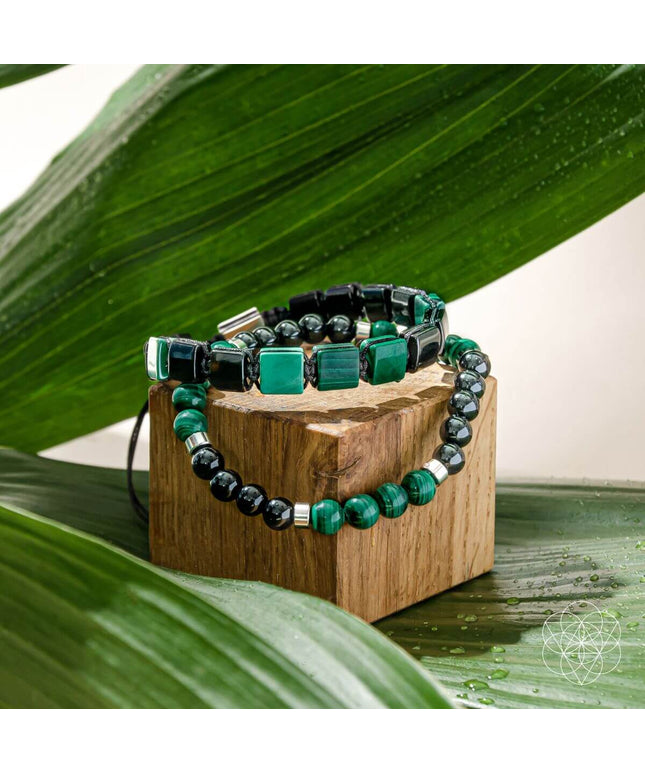 Fortress of Heart & Mind: Bracelet Set for Mental Healing