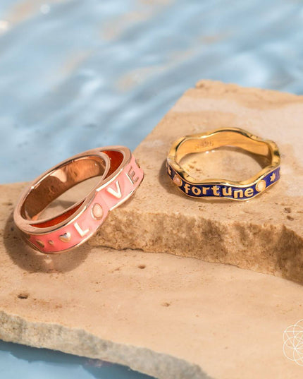 Fortune Magnet - Aquamarine Ring of Prosperity