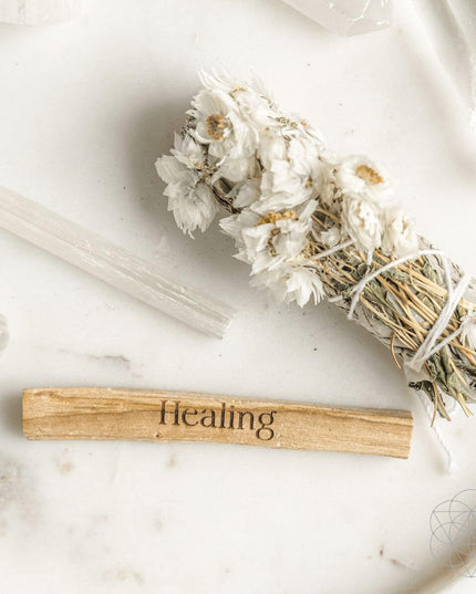 Heal My Heart - Holistic Healing Smudge Kit (5 pieces)