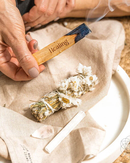 Heal My Heart - Holistic Healing Smudge Kit (5 pieces)