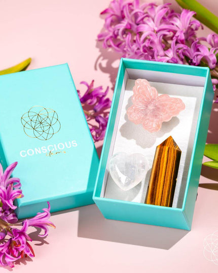 Healing Butterfly – Crystal Car Kit of Safety