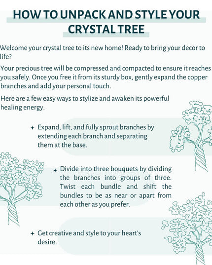Home Sweet Home - Feng Shui Rose Quartz Tree
