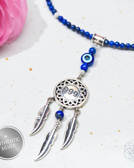 I Am Blessed - 999 Dream Catcher Necklace of Miracles