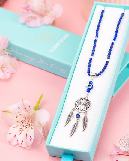 I Am Blessed - 999 Dream Catcher Necklace of Miracles