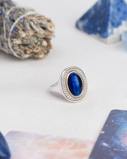 I Am Fearless: Dragon’s Eye Silver Ring of Protection