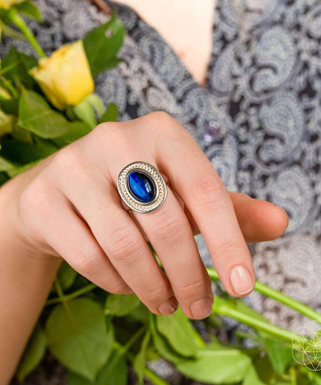 I Am Fearless: Dragon’s Eye Silver Ring of Protection