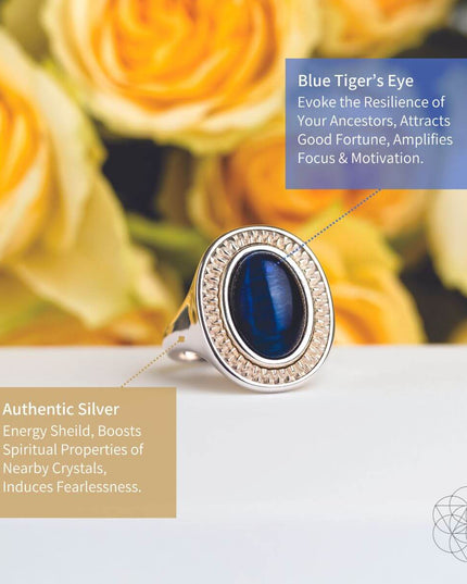 I Am Fearless: Dragon’s Eye Silver Ring of Protection