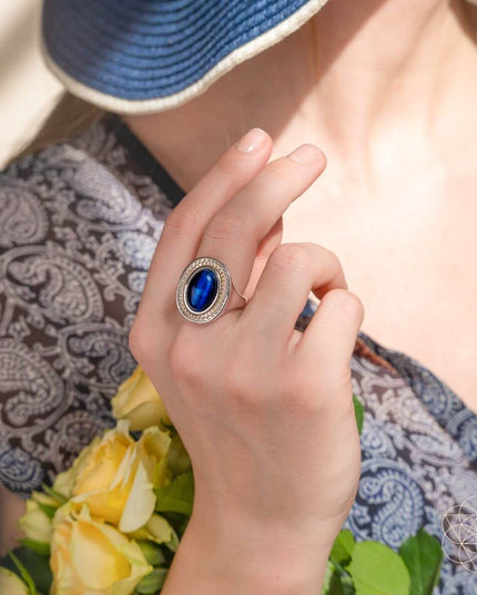 I Am Fearless: Dragon’s Eye Silver Ring of Protection