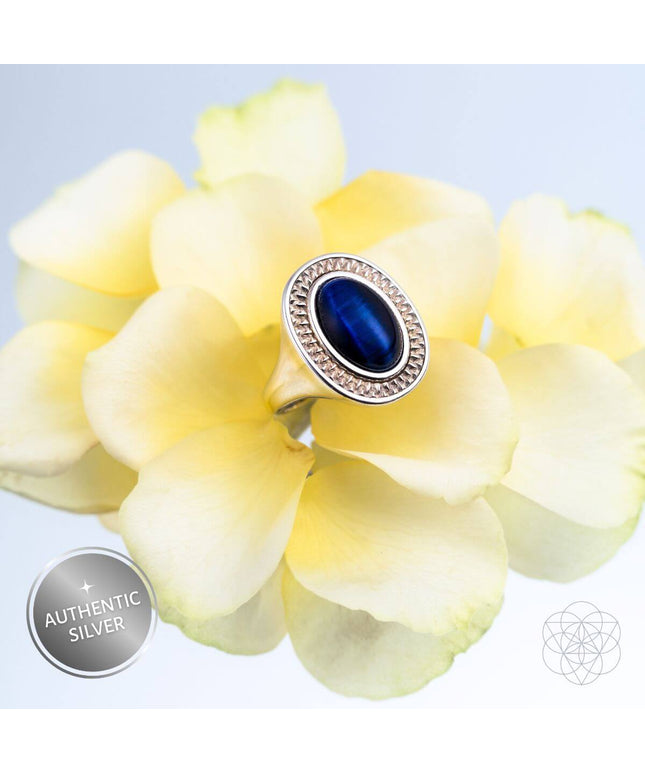 I Am Fearless: Dragon’s Eye Silver Ring of Protection