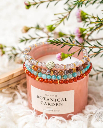 I Am Healthy: Mind, Body & Spirit Restoration Bracelet Pack of 4