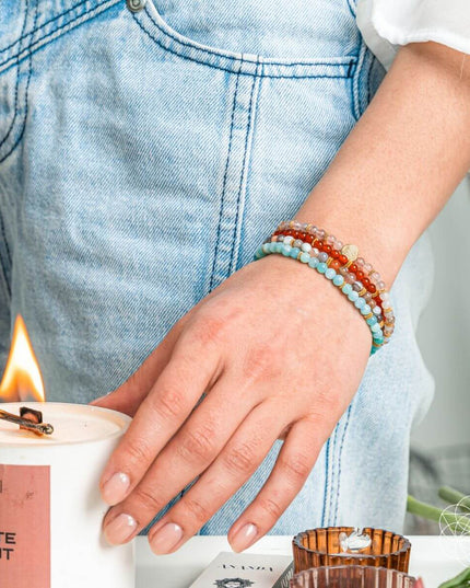 I Am Healthy: Mind, Body & Spirit Restoration Bracelet Pack of 4