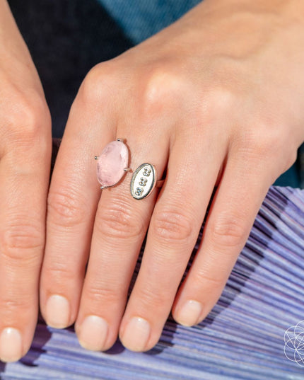 I Am Resilient: 333 Angel Number Silver Ring of Celestial Support