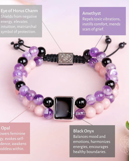 I Am Strong: Illuminating Bracelet of Feminine Power