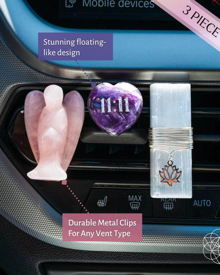 I Am Very Lucky - 11:11 Blessed Car Crystal Kit