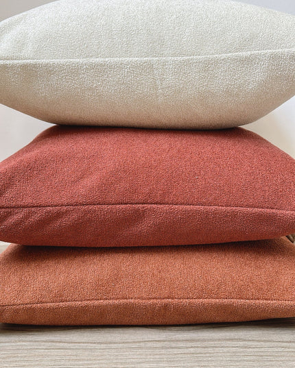 Berry Sherpa Pillow Cover