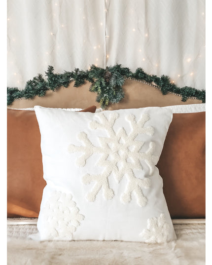 Snowflake Pillow Cover