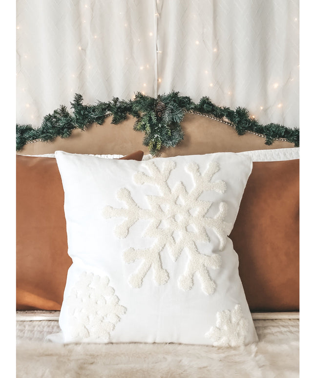 Snowflake Pillow Cover