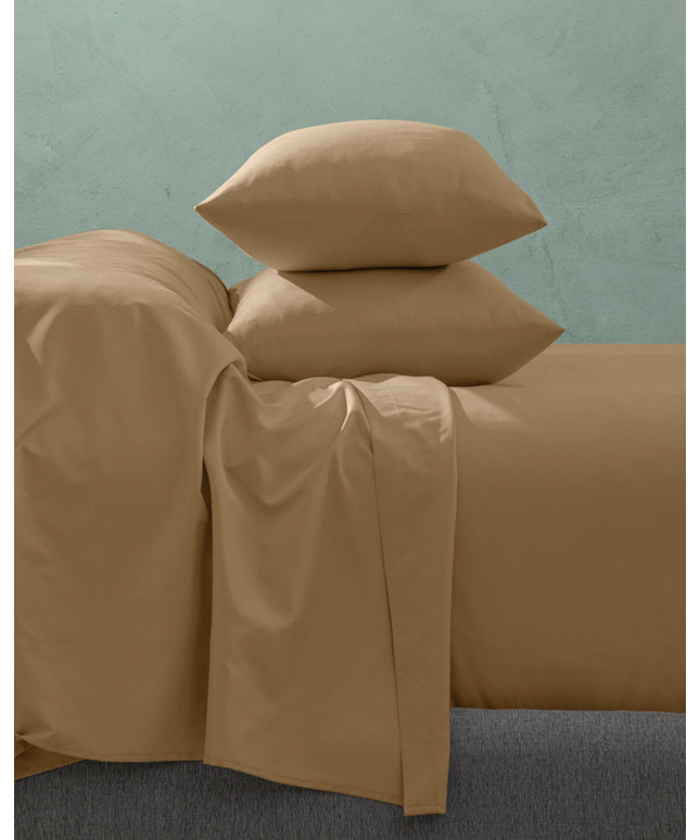 Juego de Sábanas Royal Cotton Khaki