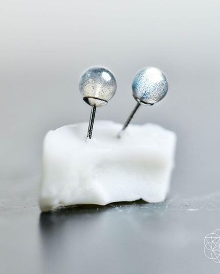 Labradorite Stabilization Earrings