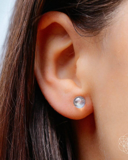 Labradorite Stabilization Earrings