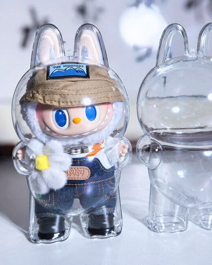 Labubu Doll Transparent Protective Cover