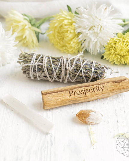 Manifest Miracles - Prosperity Smudging Kit (5 Pieces)