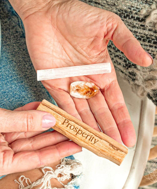 Manifest Miracles - Prosperity Smudging Kit (5 Pieces)