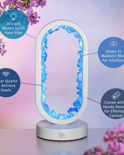 Manifest Success - Clear Quartz Lamp of Achievement