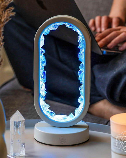 Manifest Success - Clear Quartz Lamp of Achievement