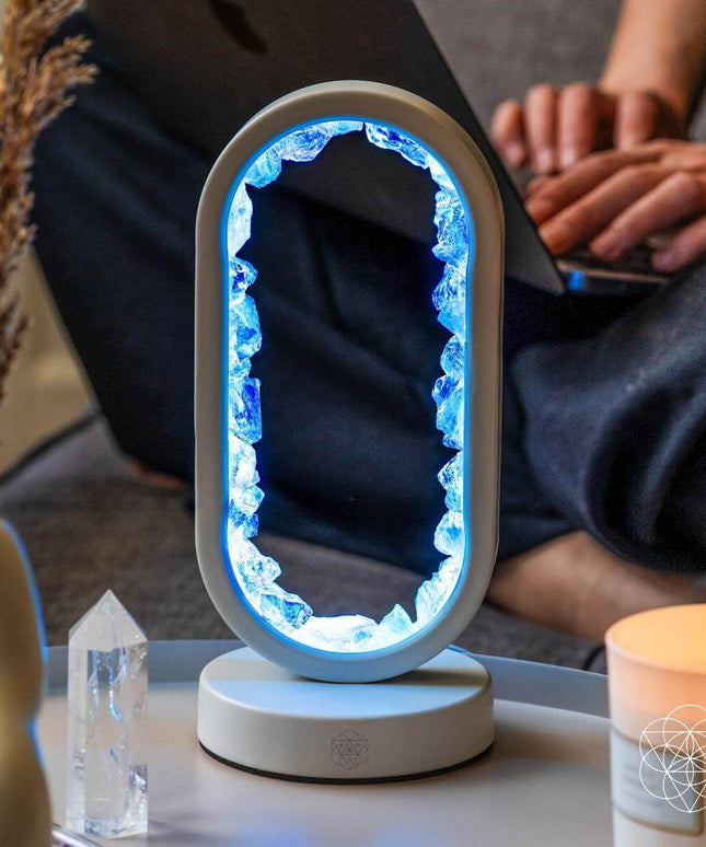 Manifest Success - Clear Quartz Lamp of Achievement