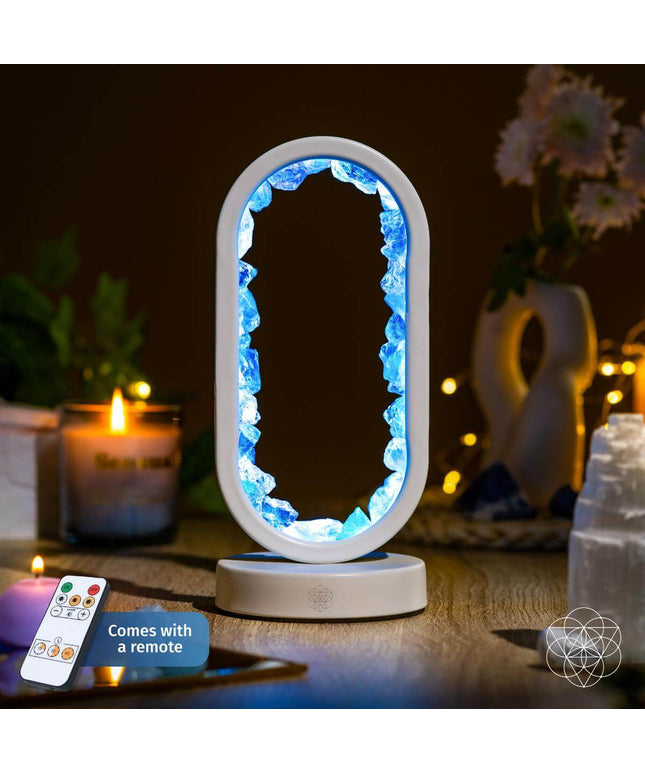 Manifest Success - Clear Quartz Lamp of Achievement