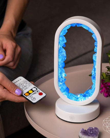 Manifest Success - Clear Quartz Lamp of Achievement