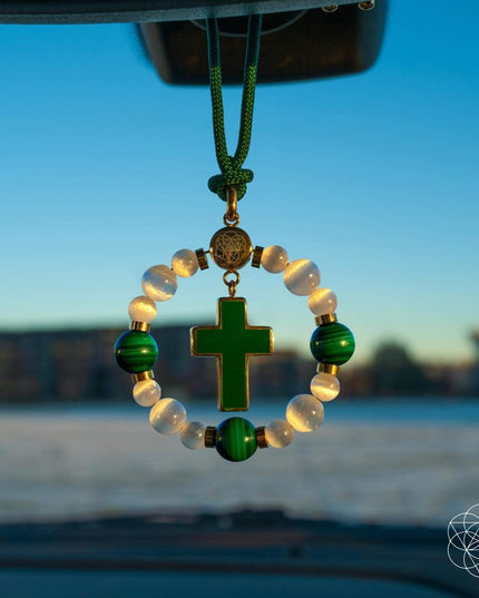 Mindful Journey - Cross Charm Tassel of Safe Travels
