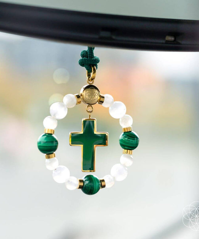 Mindful Journey - Cross Charm Tassel of Safe Travels