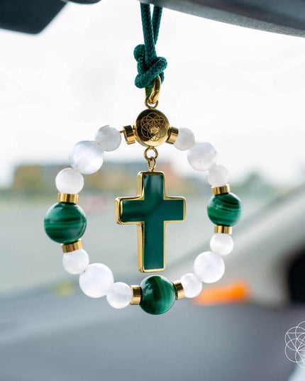 Mindful Journey - Cross Charm Tassel of Safe Travels