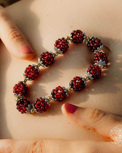 Natural Garnet Healing Bracelet