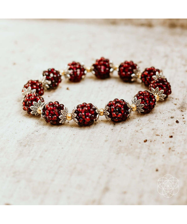 Natural Garnet Healing Bracelet