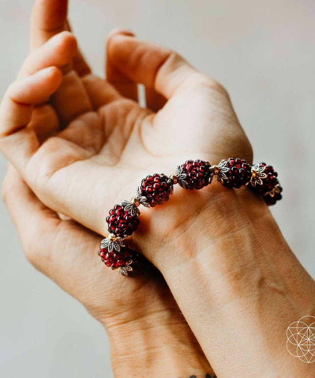 Natural Garnet Healing Bracelet