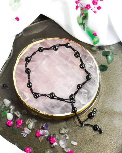 Obsidian Grounding Anklet