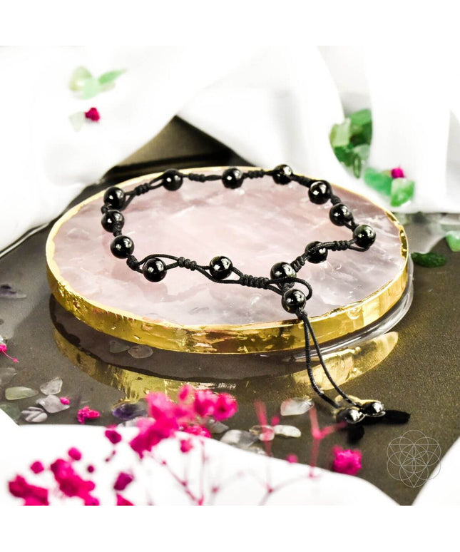 Obsidian Grounding Anklet